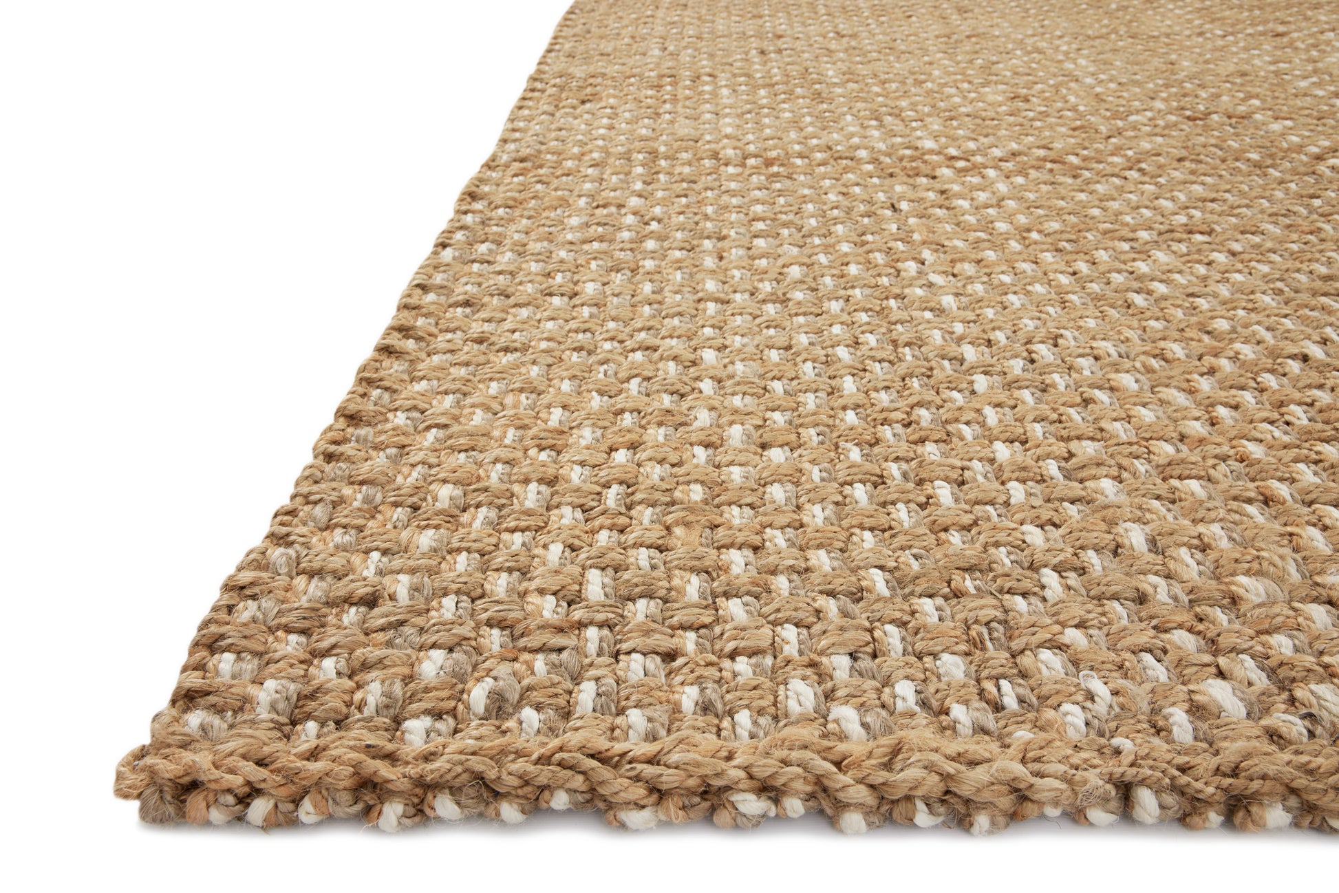Magnolia Home By Joanna Gaines x Loloi Cooper Natural 8'-6" x 12' Area Rug - COO-01 - 8'-6" x 12'