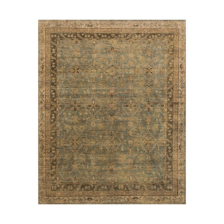 Heirloom Aqua / Terracotta Rug