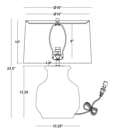 Crowbush Table Lamp