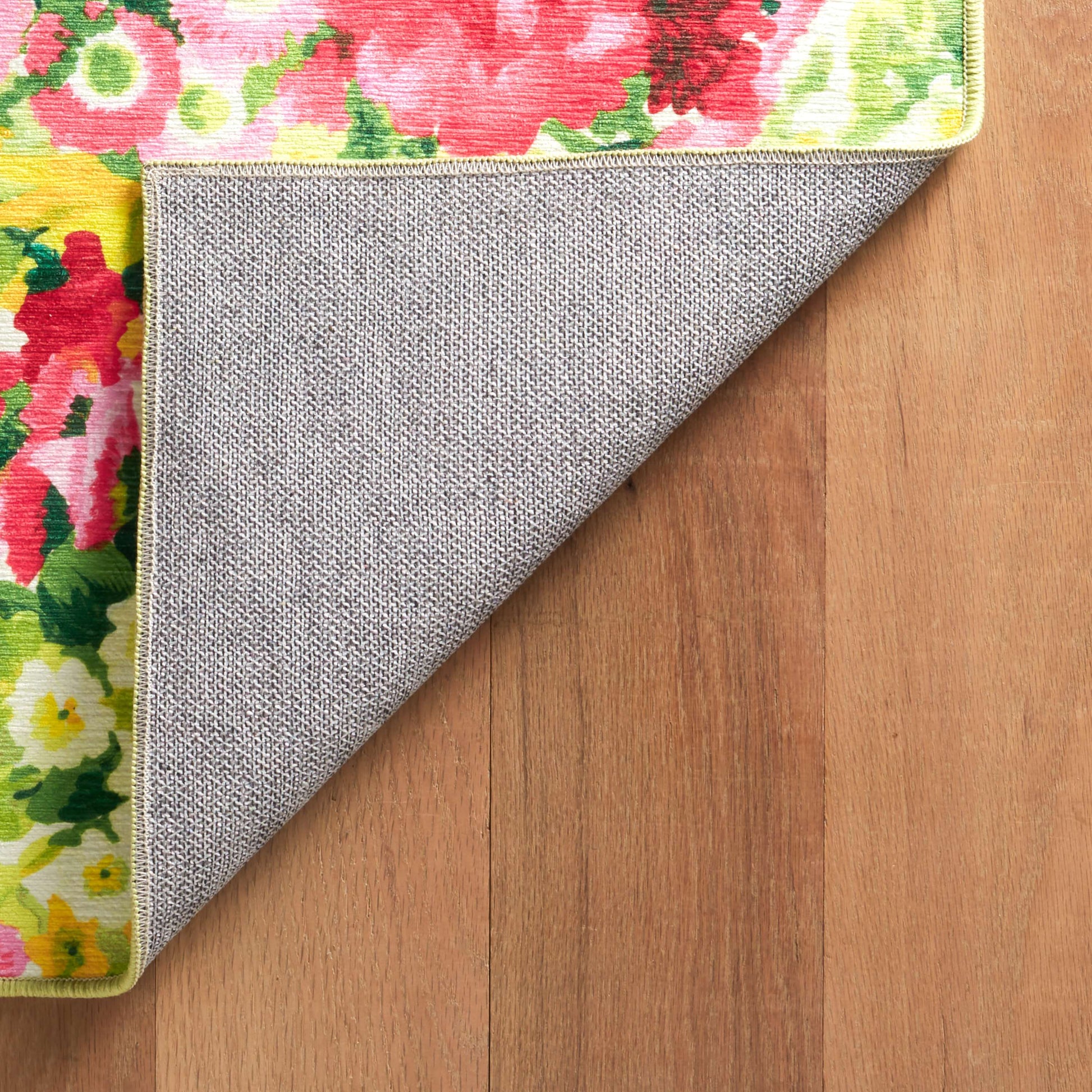 Chamomile Cluster Multi Machine Washable Rug - DA2166 - 8x10