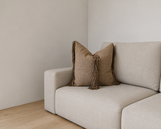 Frankie Fringe Suede Pillow