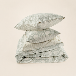 Maeve Block Print Duvet Set