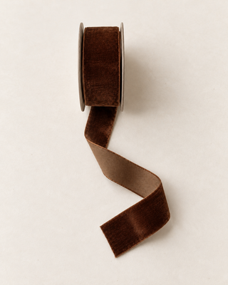 Chocolate Velvet Ribbon