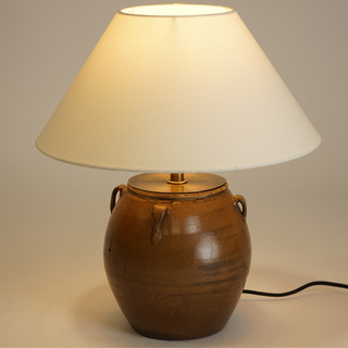 Claudette Mini Vintage Pot Lamp