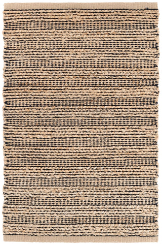 Simba Black Handwoven Jute Rug - DA1016 - 10x14