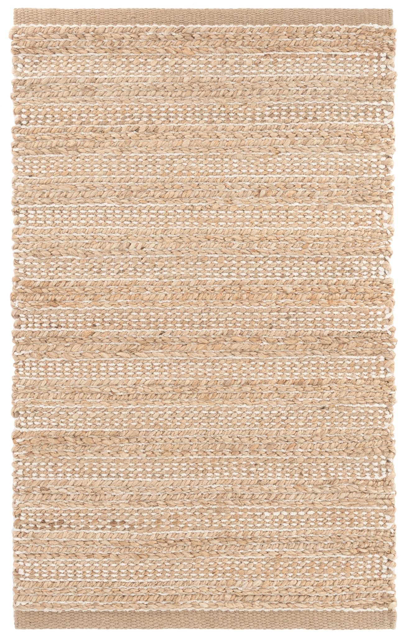 Simba Ivory Handwoven Jute Rug - DA1017 - 10x14