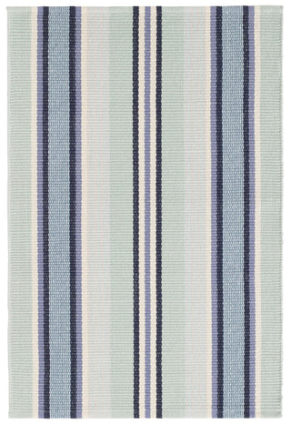 Barbados Stripe Handwoven Cotton Rug - DA1024 - Runner-2.5x12