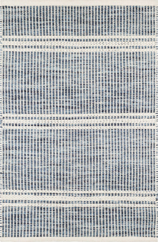 Malta Blue Handwoven Wool Rug - DA1026 - 10x14