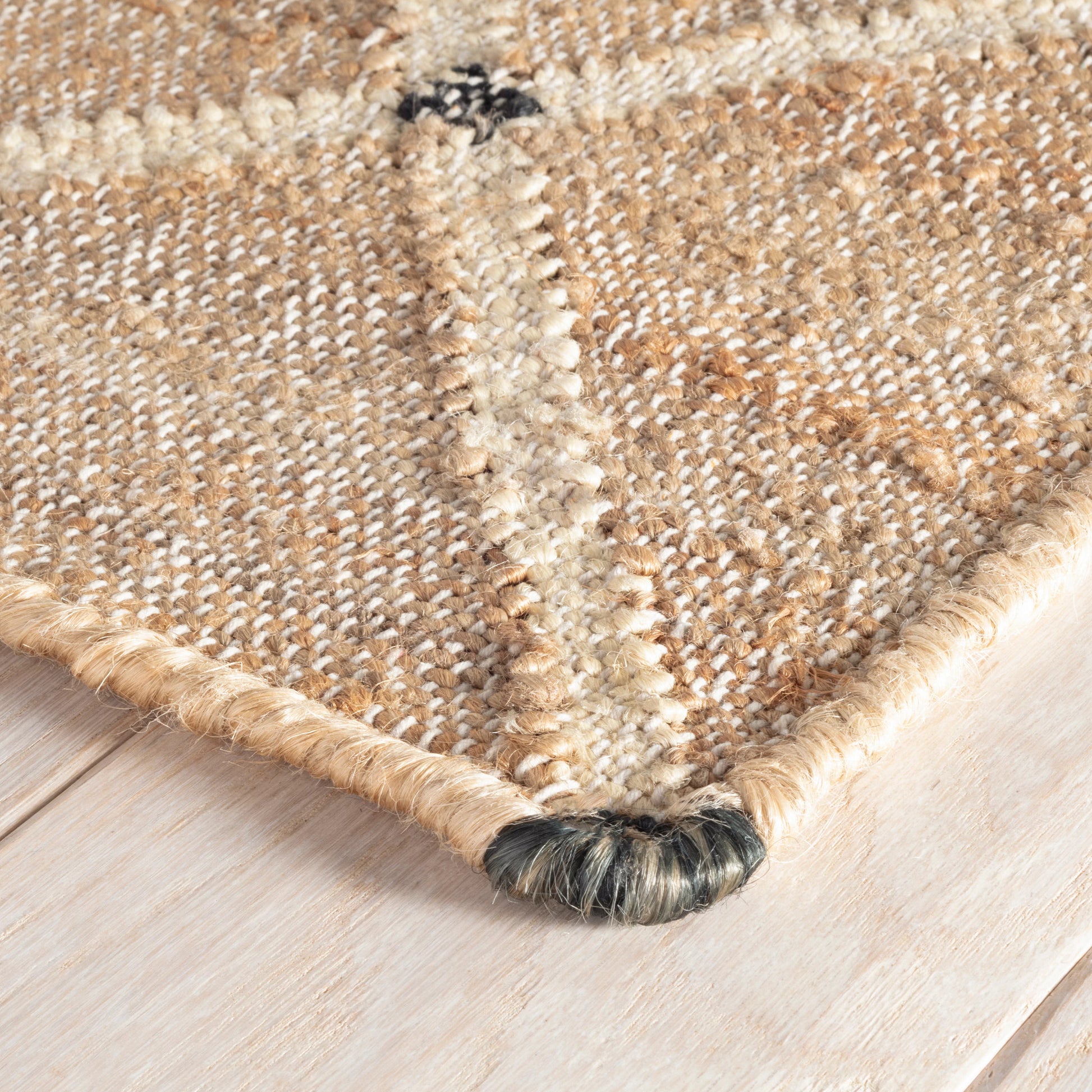 Kali Natural Handwoven Jute Rug - DA1044 - 10x14