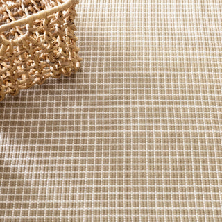 Gridiron Wheat Handwoven Indoor/Outdoor Rug - DA1052 - 10x14