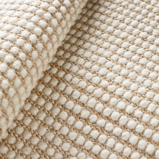 Pixel Wheat Woven Sisal/Wool Rug - DA1062 - 10x14