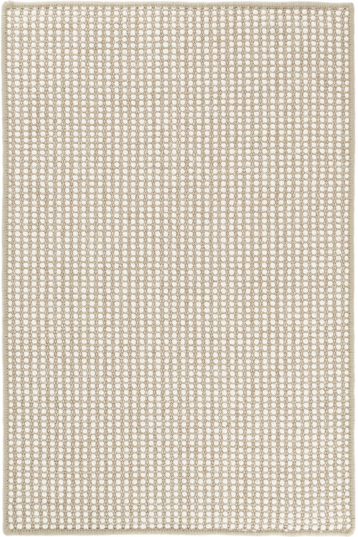 Pixel Wheat Woven Sisal/Wool Rug - DA1062 - 10x14