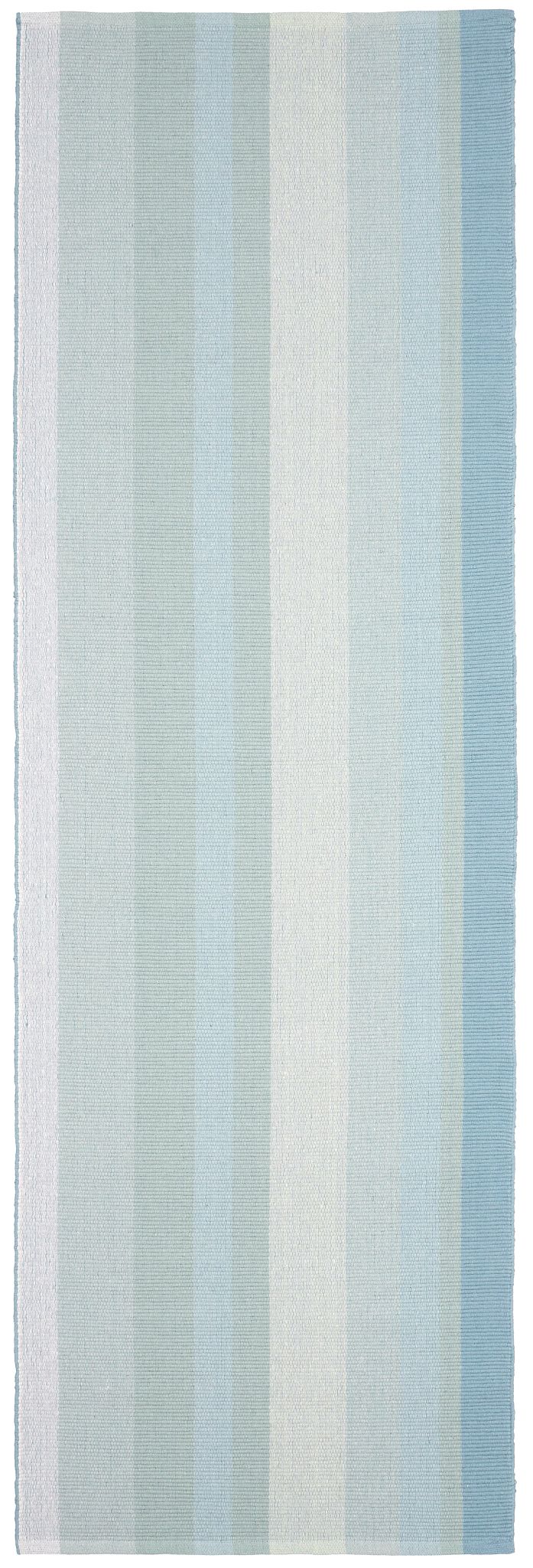 Shore Stripe Handwoven Cotton Rug - DA1088 - Runner-2.5x12