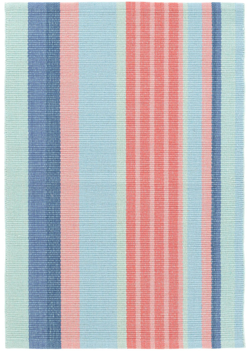 Aruba Stripe Handwoven Cotton Rug - DA1089 - Runner-2.5x12