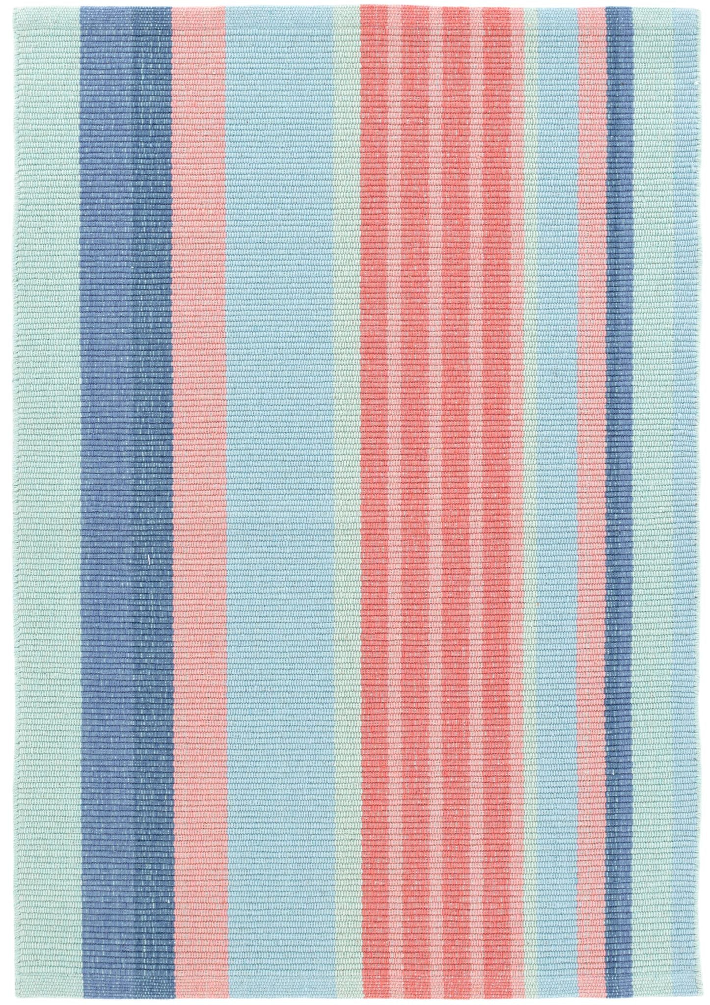 Aruba Stripe Handwoven Cotton Rug - DA1089 - Runner-2.5x12