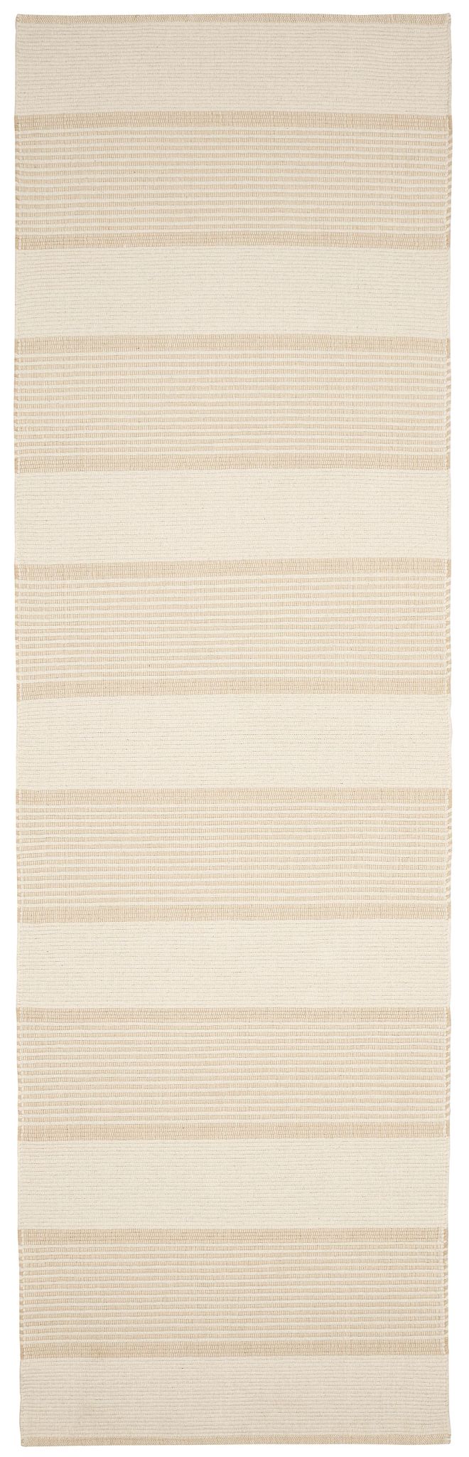 La Mirada Wheat Handwoven Cotton Rug - DA1151 - Runner-2.5x8