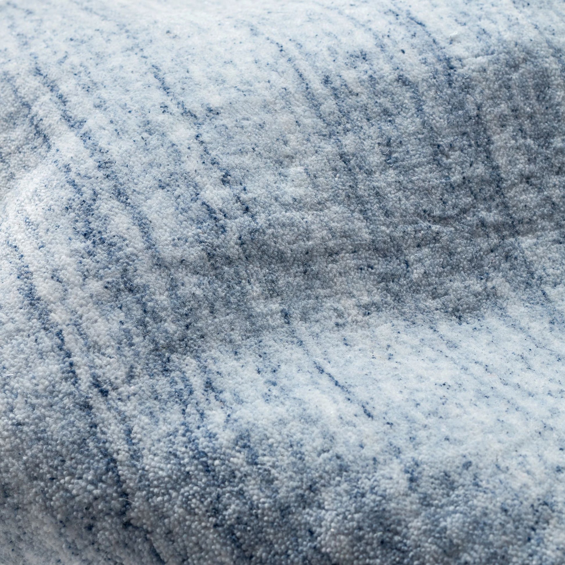 Nordic Blue Hand Loom Knotted Performance Rug - DA1181 - 12x18