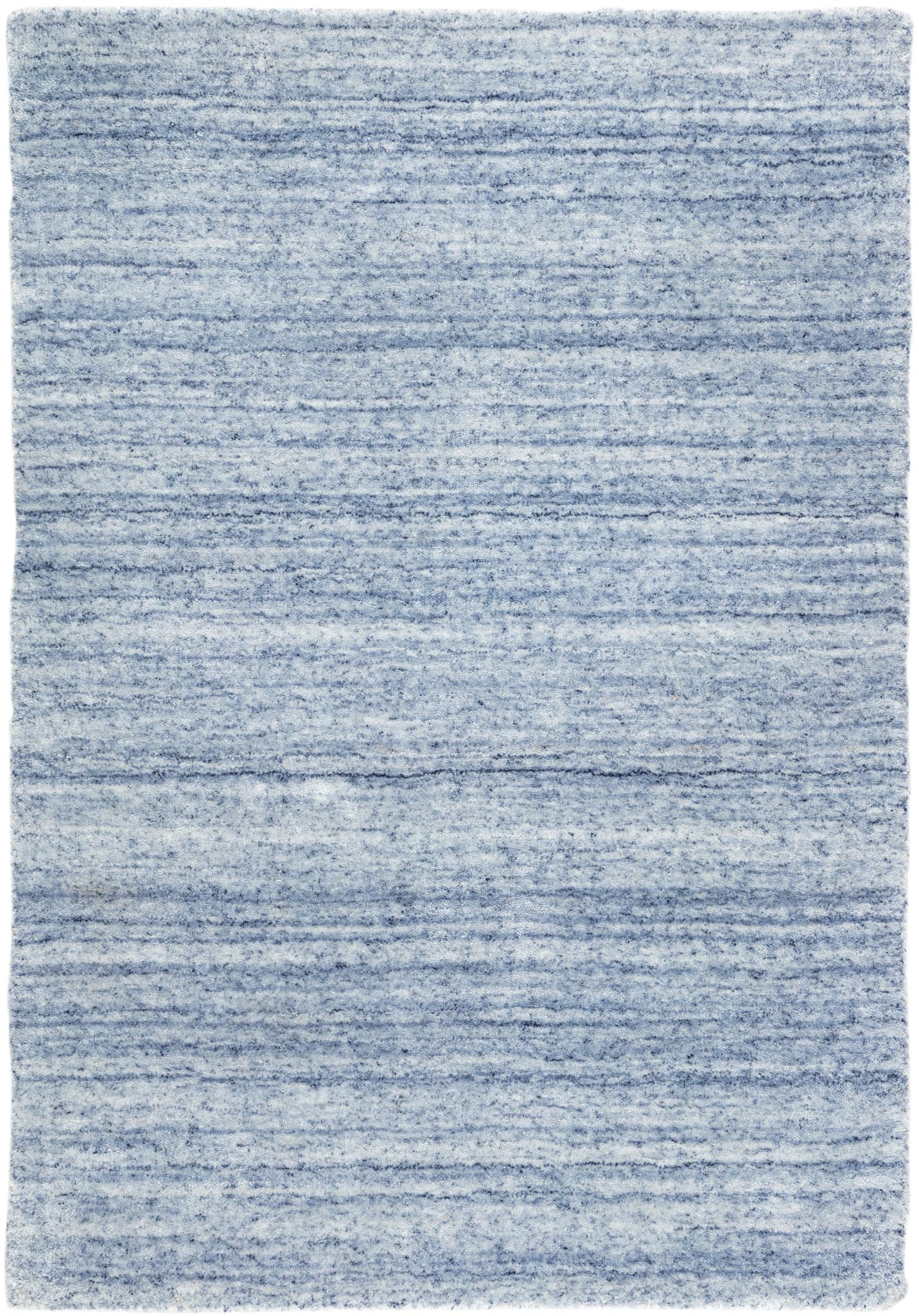 Nordic Blue Hand Loom Knotted Performance Rug - DA1181 - 12x18