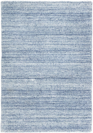 Nordic Blue Hand Loom Knotted Performance Rug - DA1181 - 12x18