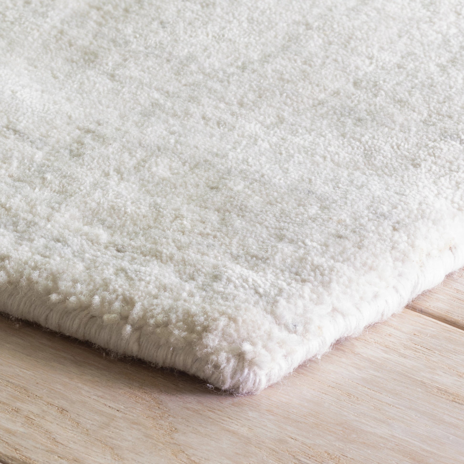Nordic White Hand Loom Knotted Performance Rug - DA1182 - 12x18