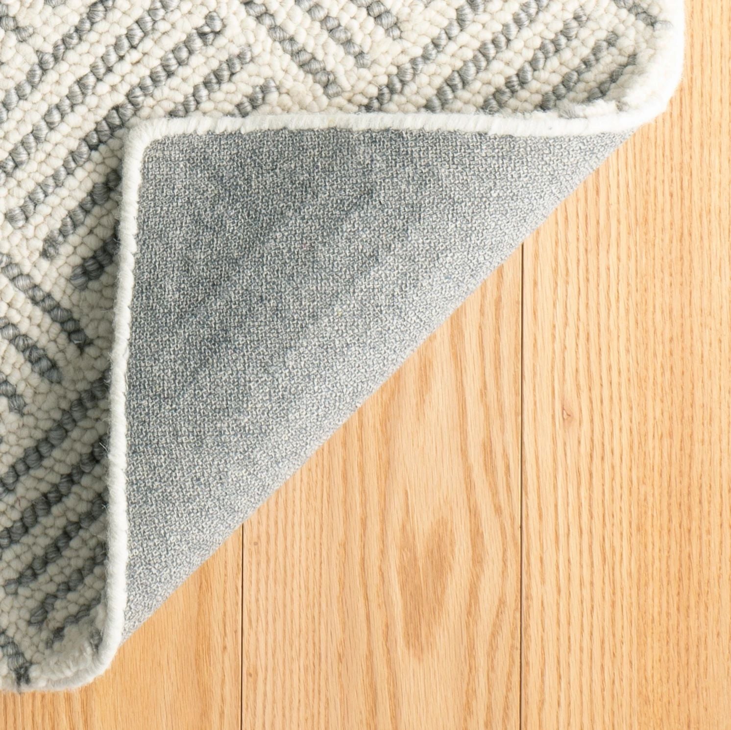 Layers Grey Hand Hooked Wool Rug - DA1188 - 10x14