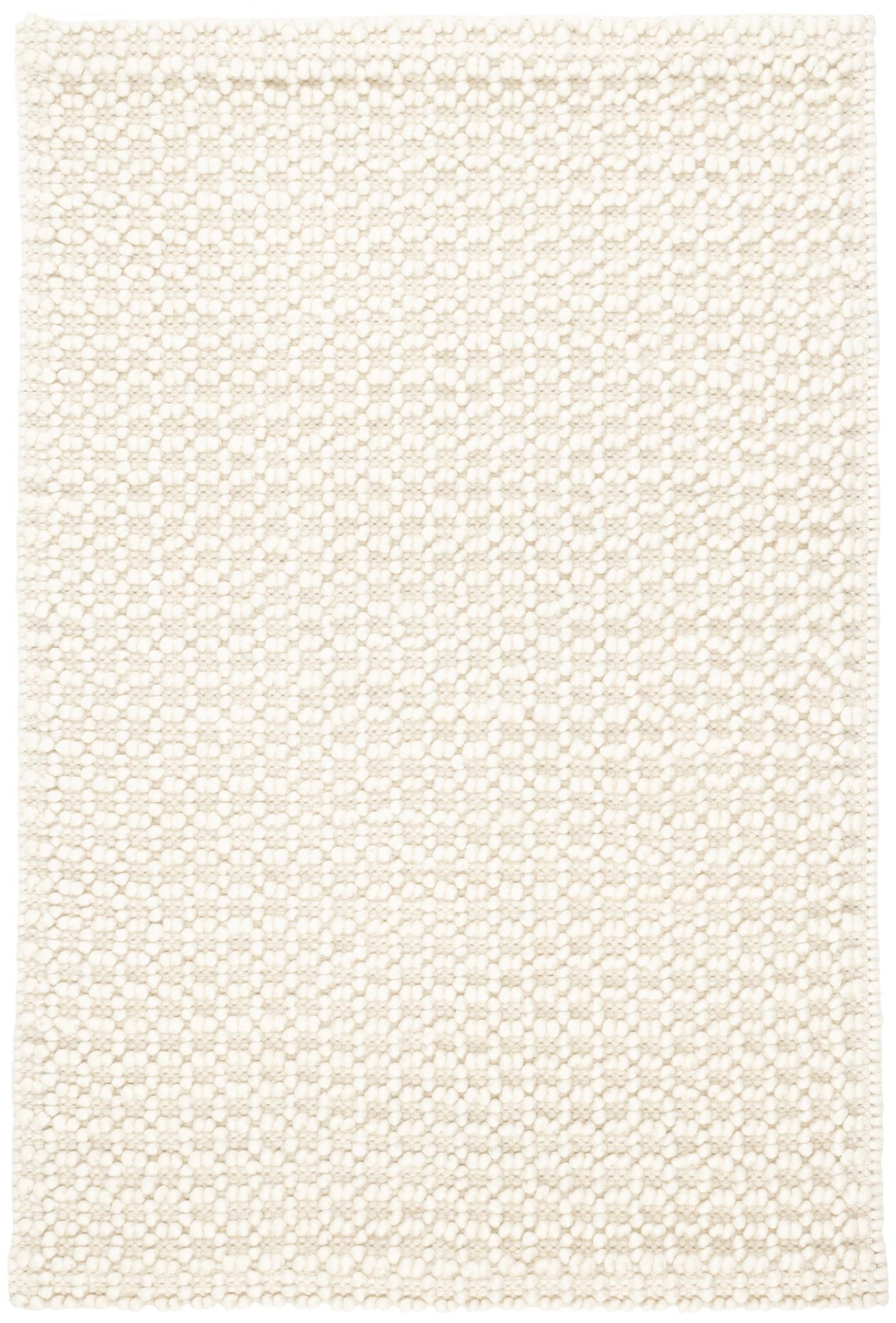 Hooper Ivory Handwoven Wool Rug - DA1189 - 10x14
