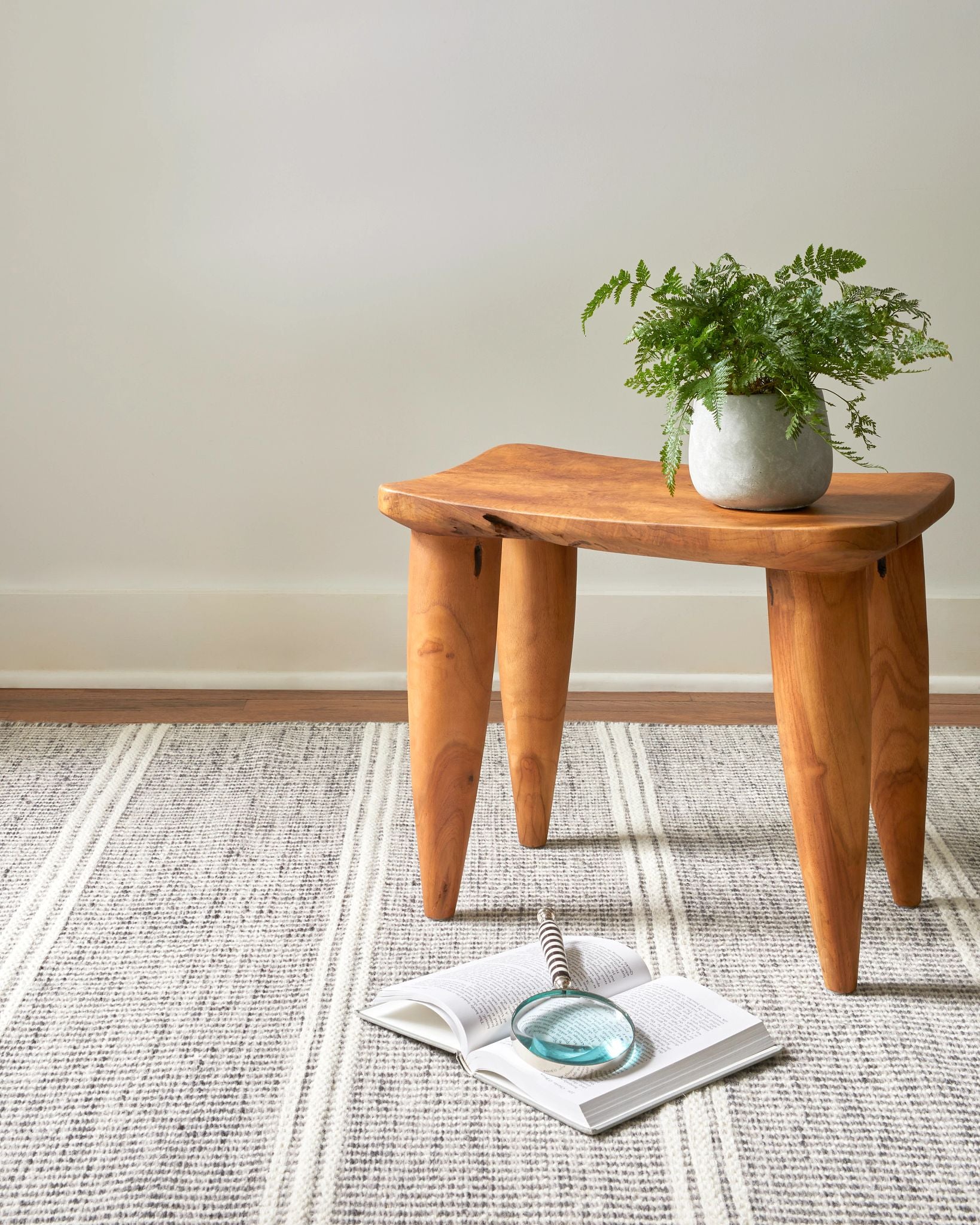 Malta Grey Handwoven Wool Rug - DA1337 - 10x14