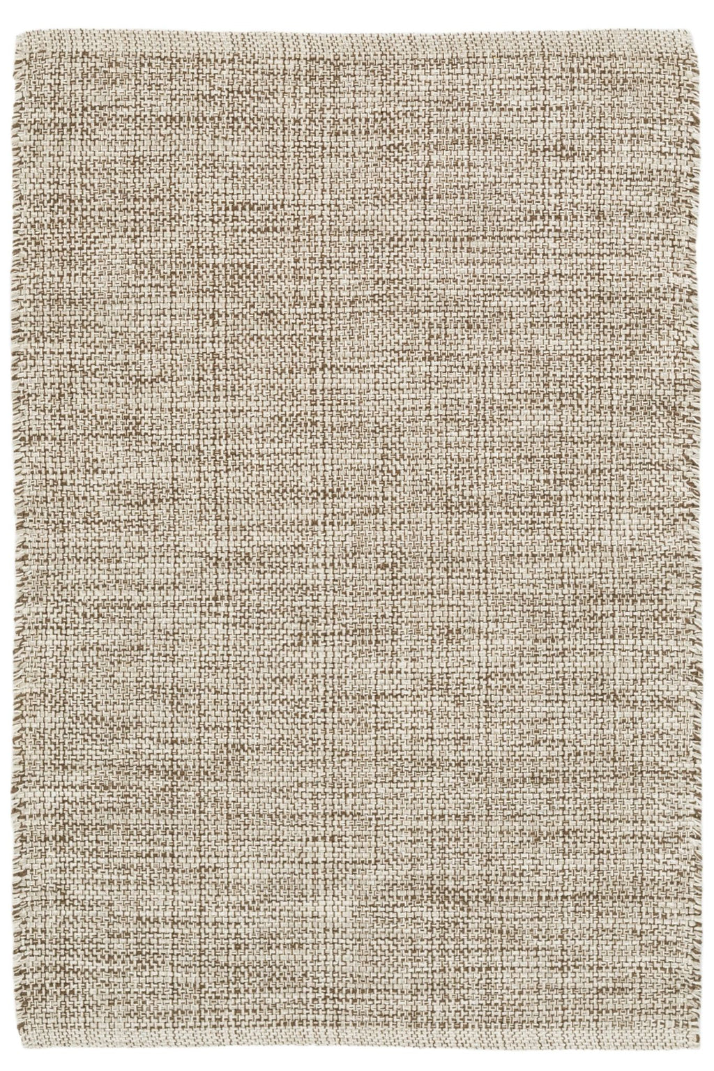 Marled Brown Handwoven Cotton Rug - DA134 - Runner-2.5x12