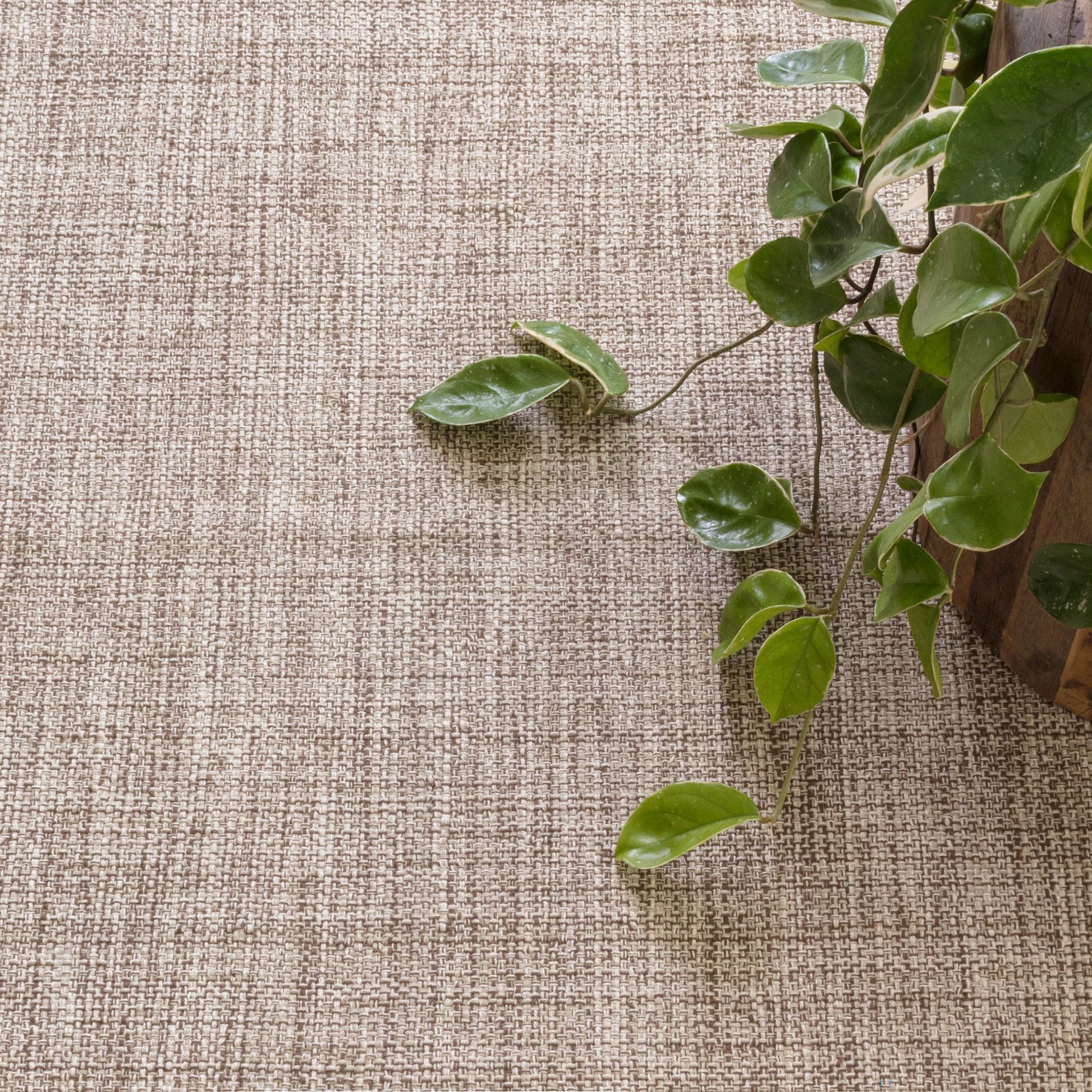 Marled Brown Handwoven Cotton Rug - DA134 - Runner-2.5x12