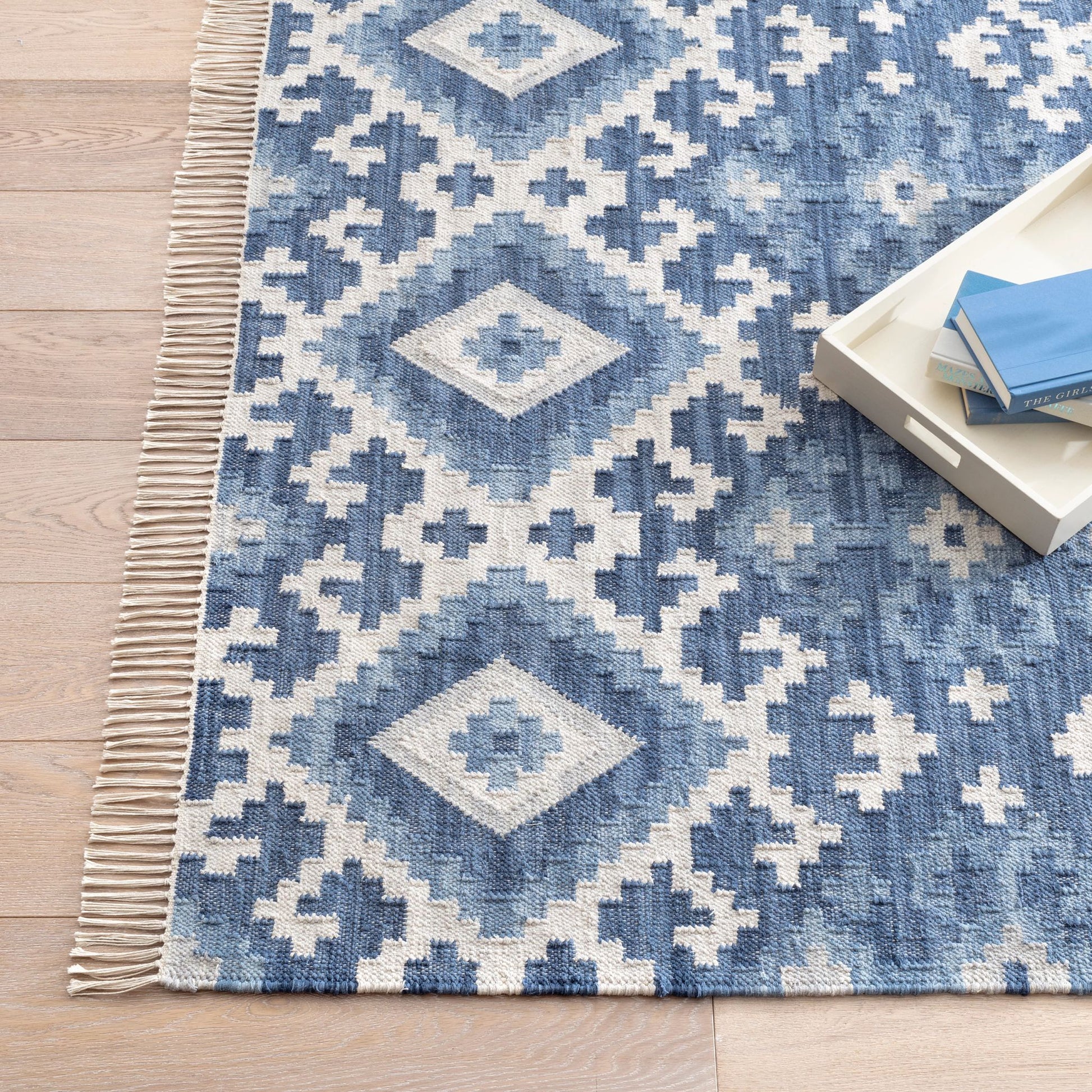 Marmara Kilim Handwoven Cotton Rug - DA1365 - 10x14