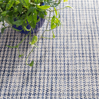 Journey Blue Handwoven Indoor/Outdoor Rug - DA1366 - 10x14