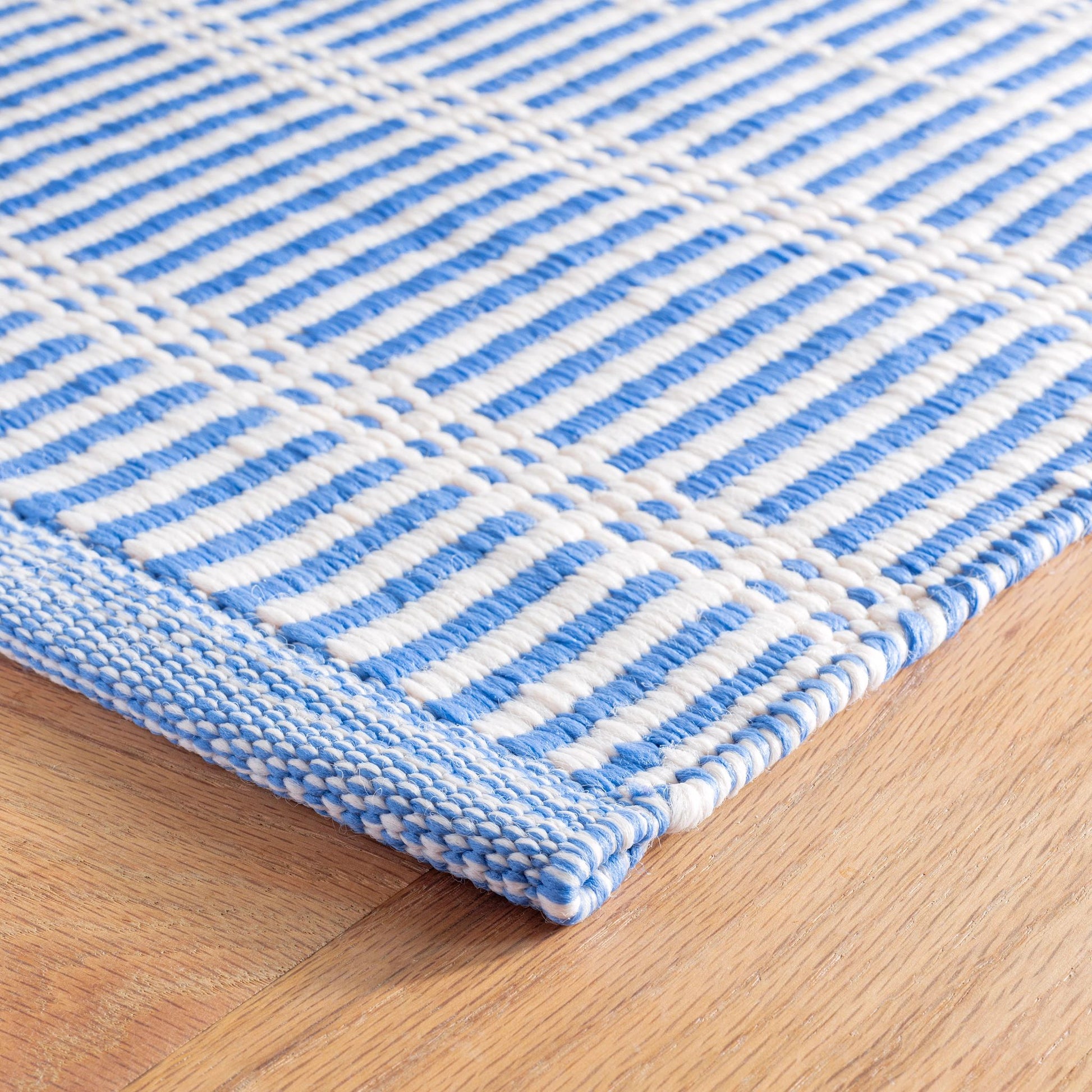 Marlo French Blue Handwoven Indoor/Outdoor Rug - DA1369 - 2x3