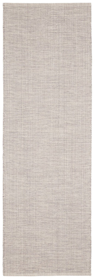 Marled Grey Handwoven Cotton Rug - DA136 - Runner-2.5x12