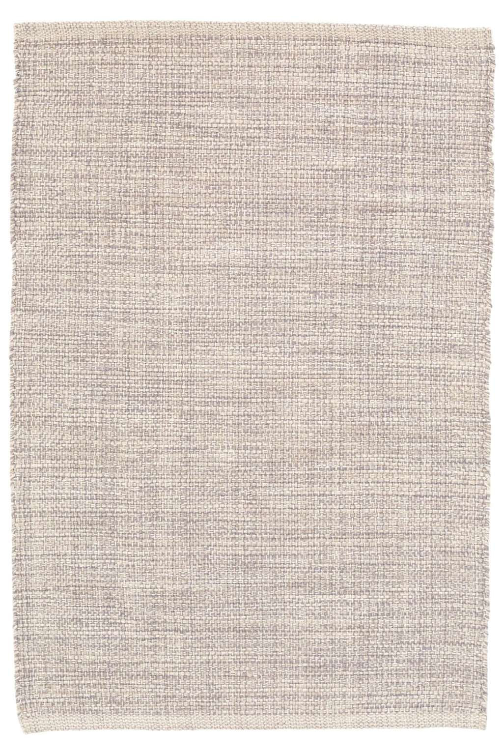 Marled Grey Handwoven Cotton Rug - DA136 - 10x14