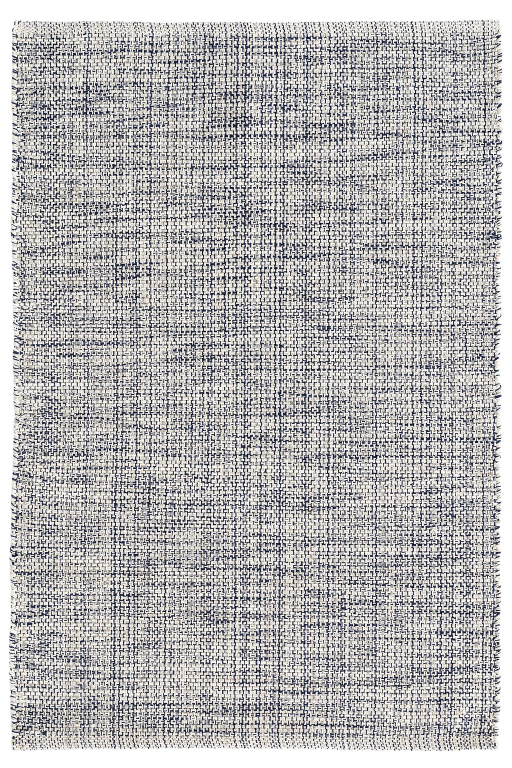Marled Indigo Handwoven Cotton Rug - DA138 - Runner-2.5x12