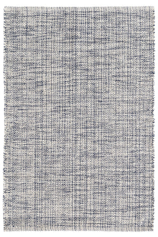 Marled Indigo Handwoven Cotton Rug - DA138 - Runner-2.5x12