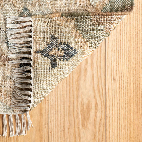 Pali Blue Handwoven Jute Rug - DA1399 - 10x14