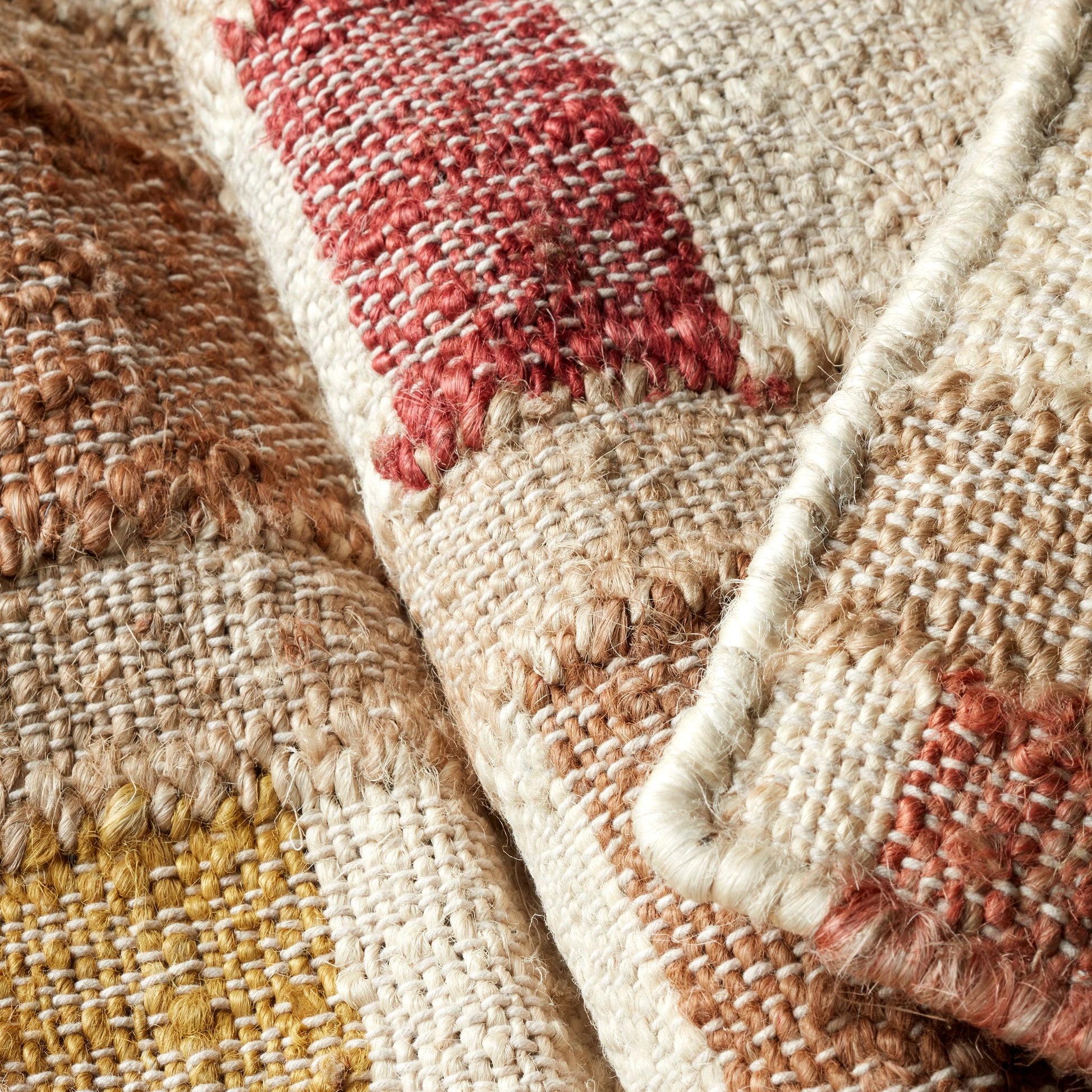 Mosaic Multi Handwoven Jute Rug - DA1403 - 10x14