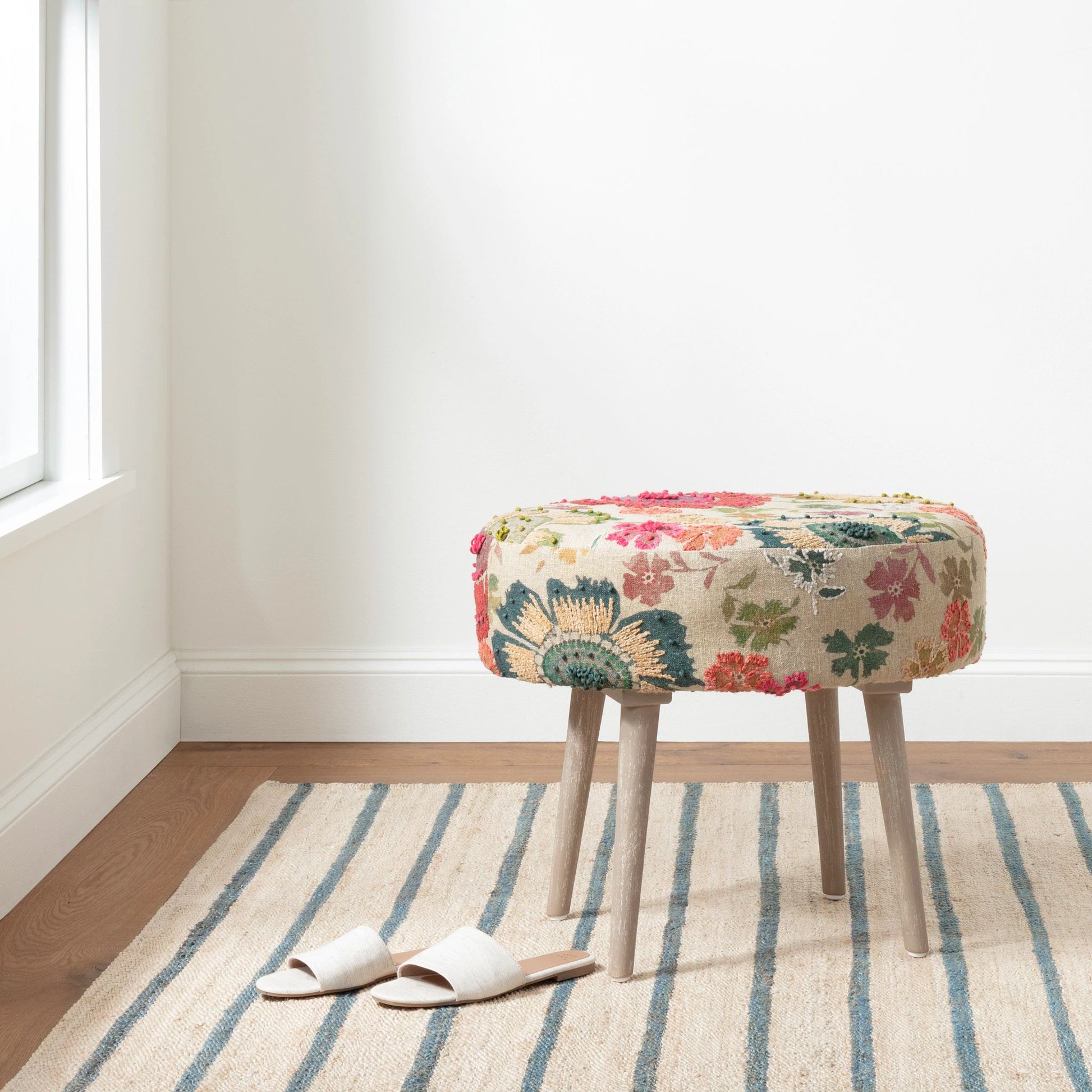 Moana Stripe Handwoven Jute Rug - DA1694 - 10x14