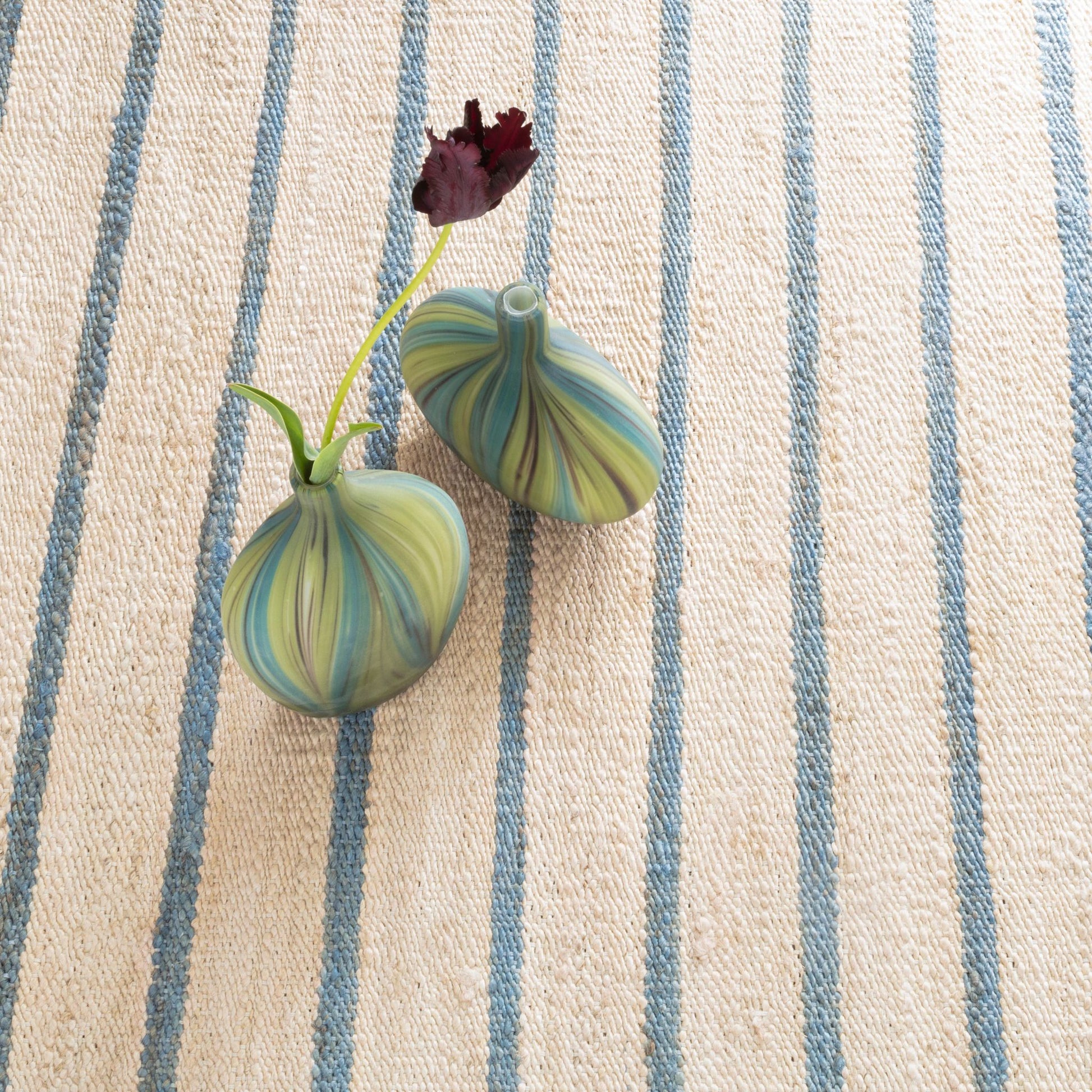 Moana Stripe Handwoven Jute Rug - DA1694 - 10x14