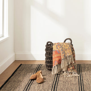 Malta Camel Handwoven Wool Rug - DA1696 - 10x14
