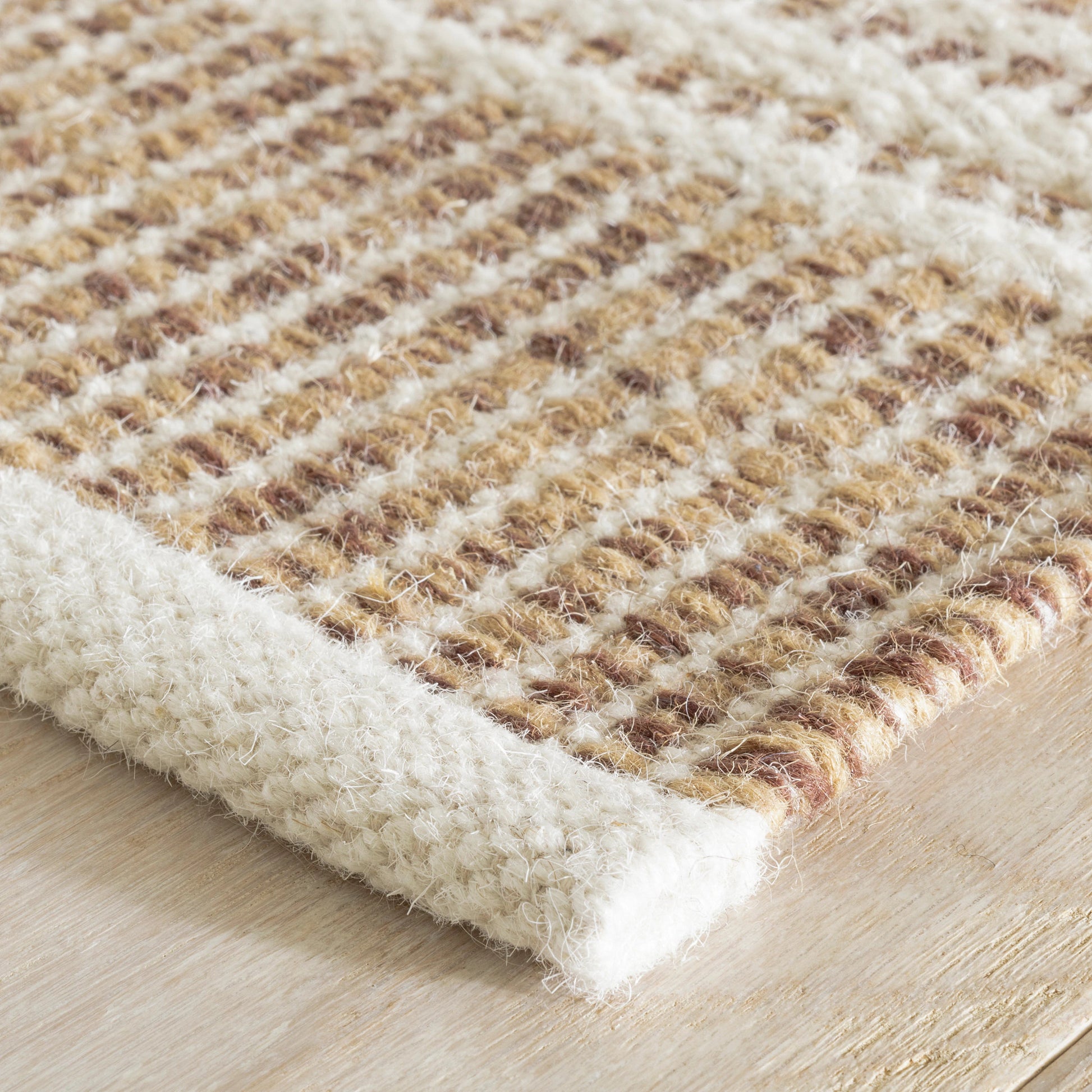 Malta Natural Handwoven Wool Rug - DA1697 - 10x14