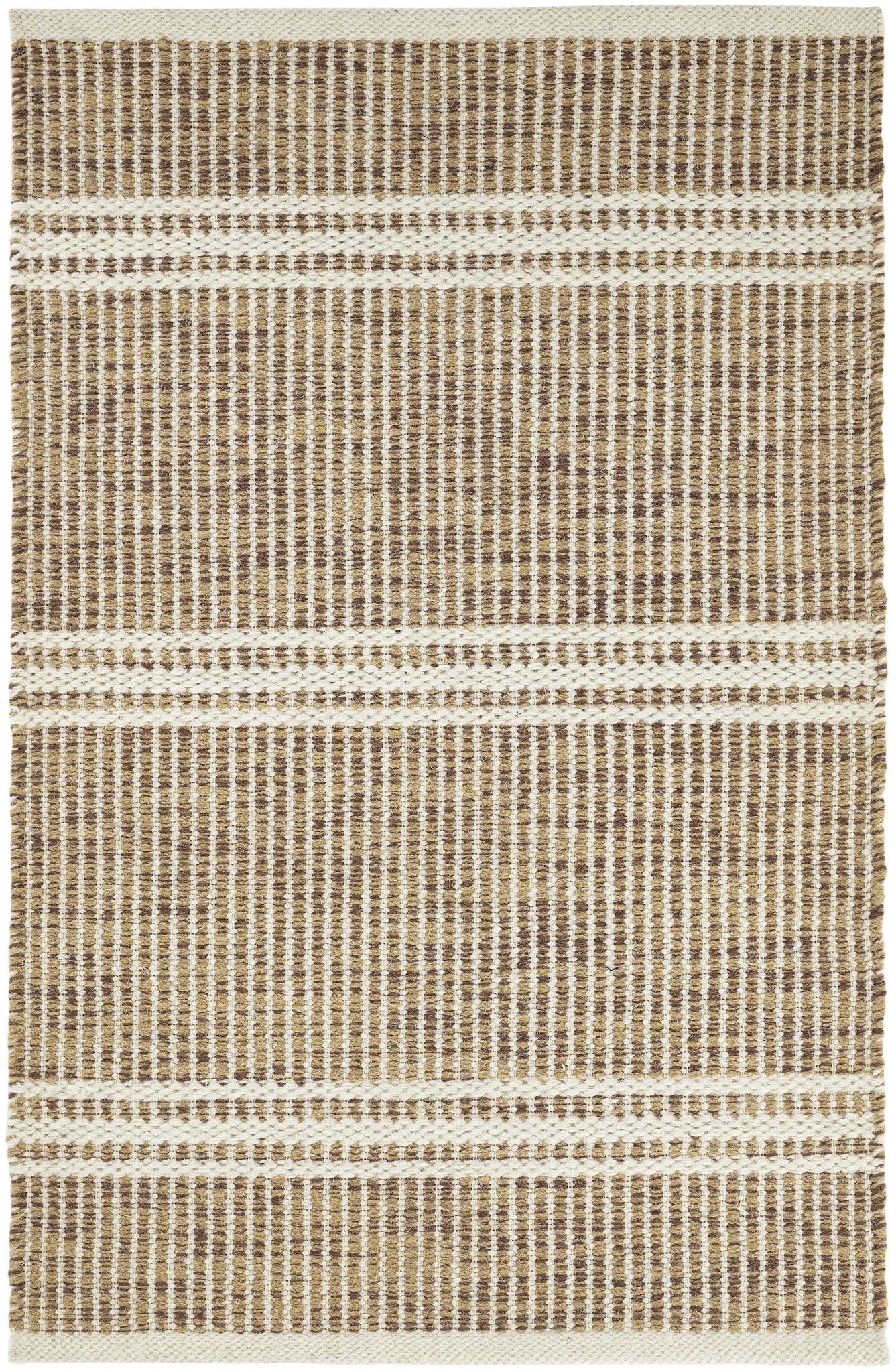 Malta Natural Handwoven Wool Rug - DA1697 - 10x14