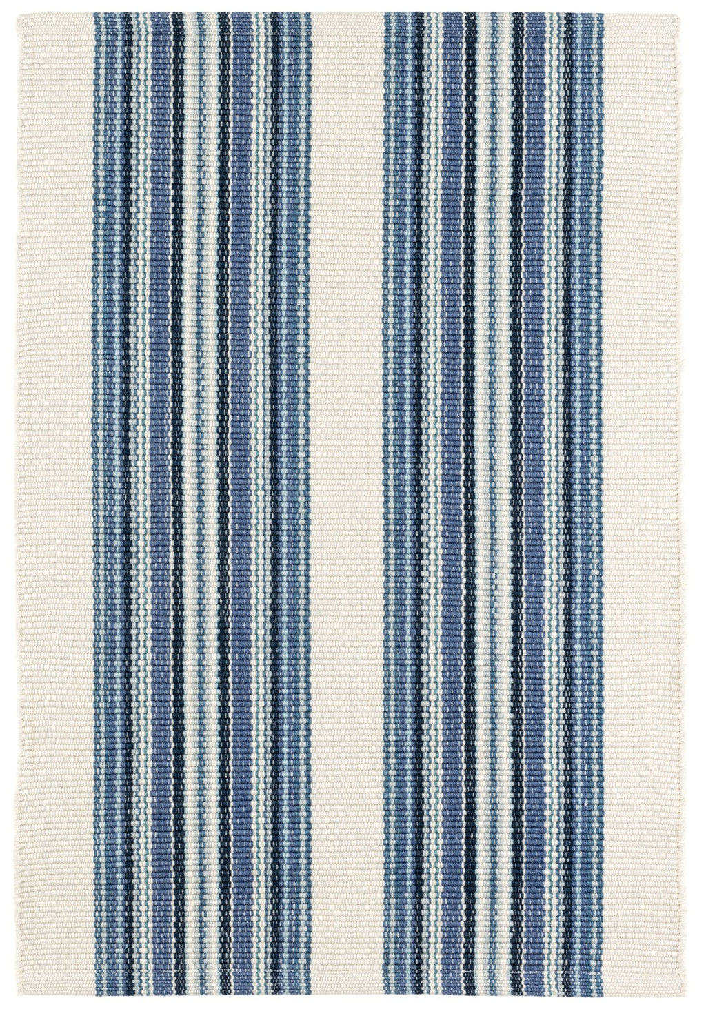 Road Runner Blue Handwoven Indoor/Outdoor Rug - DA1735 - 10x14