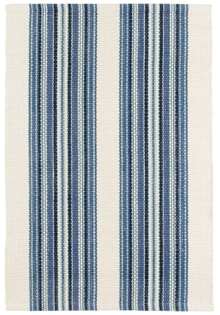 Road Runner Blue Handwoven Indoor/Outdoor Rug - DA1735 - 10x14