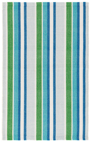 Always Greener Cobalt/Green Handwoven Indoor/Outdoor Rug - DA1739 - Runner-2.5x8