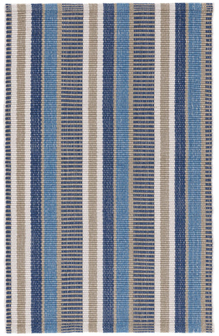 Always Greener Blue/Grey Handwoven Indoor/Outdoor Rug - DA1740 - 10x14