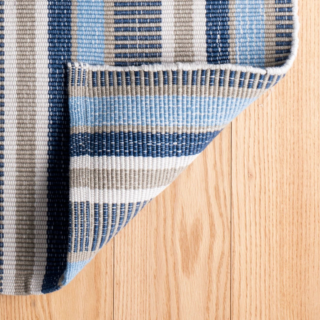 Always Greener Blue/Grey Handwoven Indoor/Outdoor Rug - DA1740 - 10x14