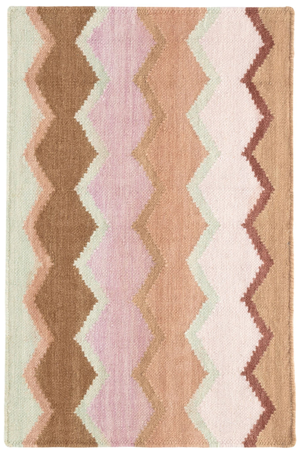 Safety Net Earth Handwoven Wool Rug - DA1779 - 10x14