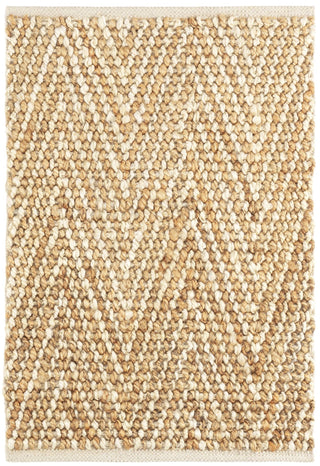 Meghan Ivory/Natural Handwoven Jute Rug - DA1780 - 10x14